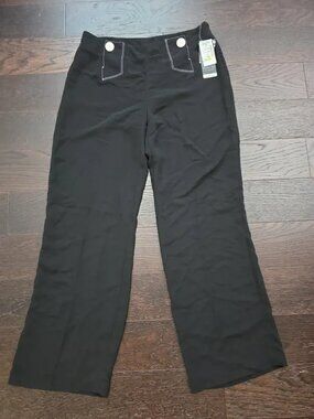 New with tags Chapter One Women's sz 12 Black Slacks
